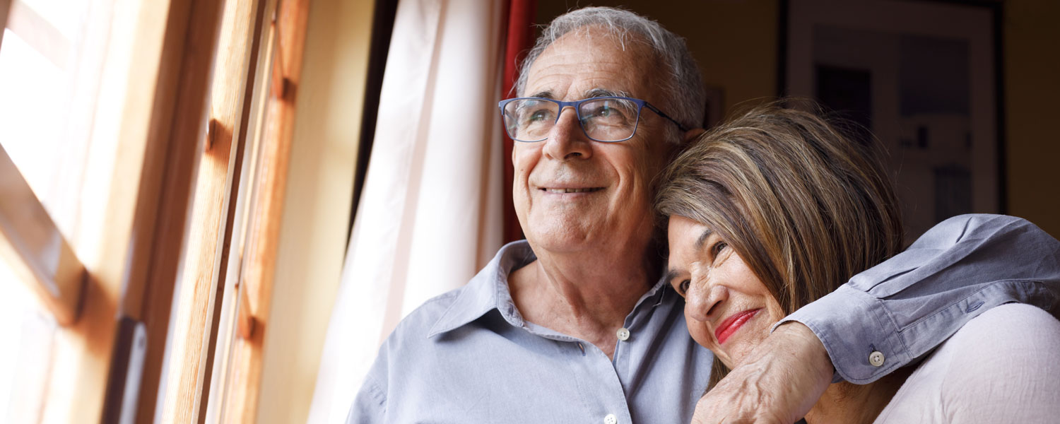 A Vista Springs Member and his daughter, laughing together